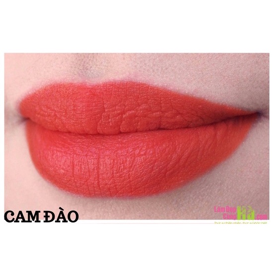 Son Lì LÀM ĐẸP CÙNG HÀ - Màu Cam Đào