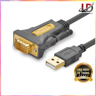 [Freeship] Cáp Chuyển Tín Hiệu USB sang Cổng COM RS232 dài 2m Ugreen 20222