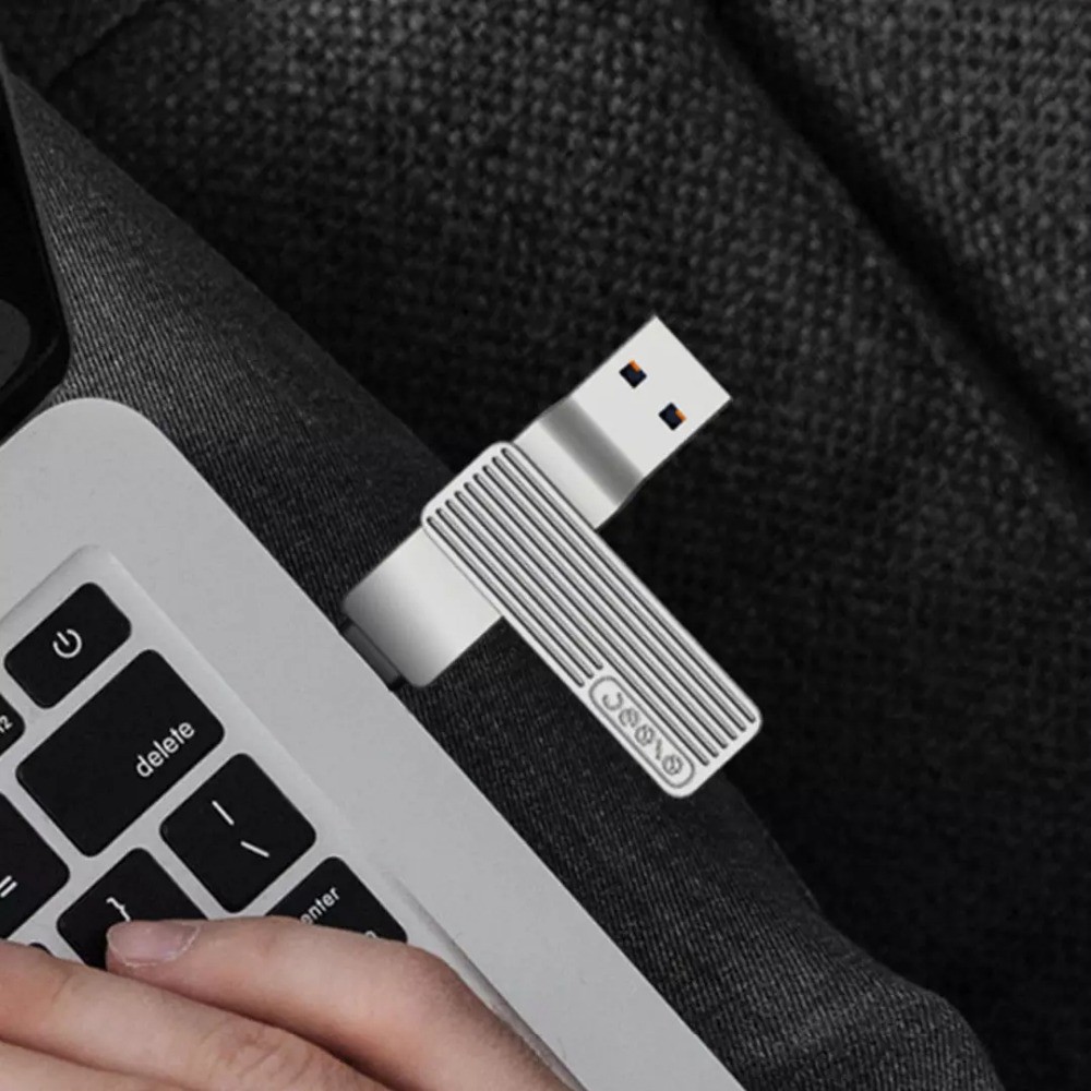 ﺴ✸☃Đầu Chuyển Đổi Xiaomi Jesis 2-Trong-1 USB 3.1 Type-C Apple Mfi 32G 64G 128G Xoay 360 ° Hoạt Động Với Ứng Dụng Thông | BigBuy360 - bigbuy360.vn