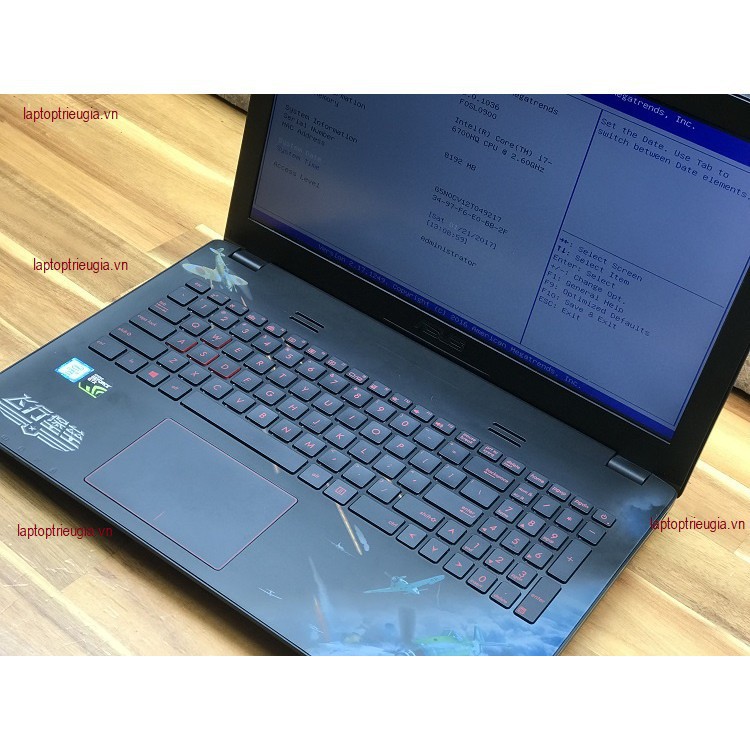 Laptop Cũ Asus FX Pro|GL552 gaming: i5-6300HQ, DDRAM 8G, HDD 1Tb+SSD128Gb, NIDIVIA GTX960, 15.6FullHD