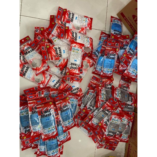 1 gói 6 cái khẩu trang LANDMASK VIP ĐỎ KF94,KG MASK,YOKI,KJ95 hàng chính hãng công ty