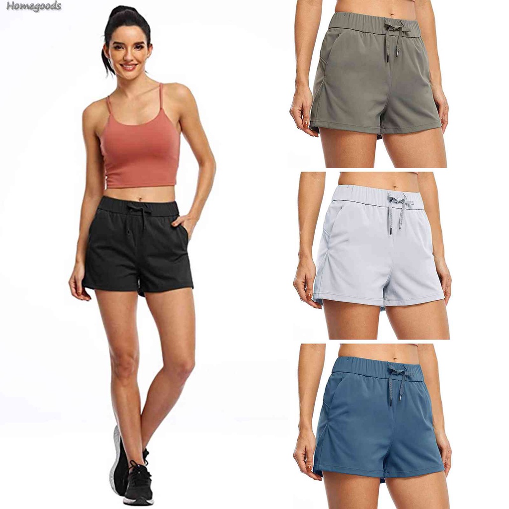 [HOMEG-PRO] Quần Đùi Thể Thao Chạy Bộ / Tập Gym / Yoga Có Túi S-XXL [homegoods.vn]