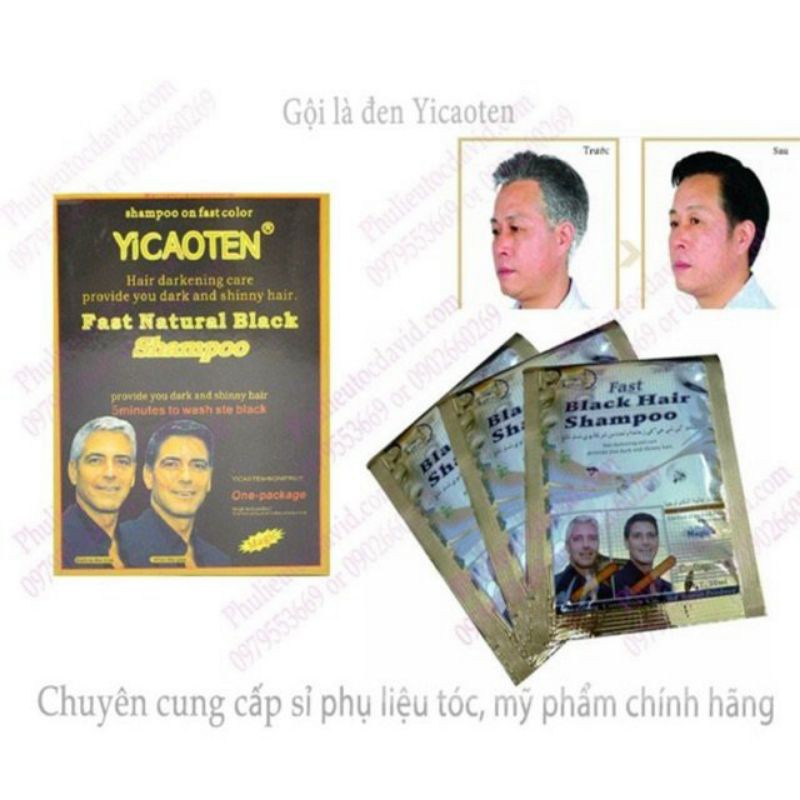 DẦU GỘI ĐEN TÓC YICAOTEN,,