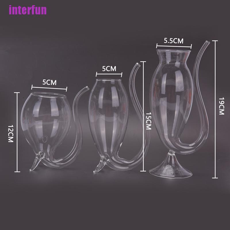 Ly Thủy Tinh Uống Rượu Whiskey Cách Nhiệt Có Tay Cầm