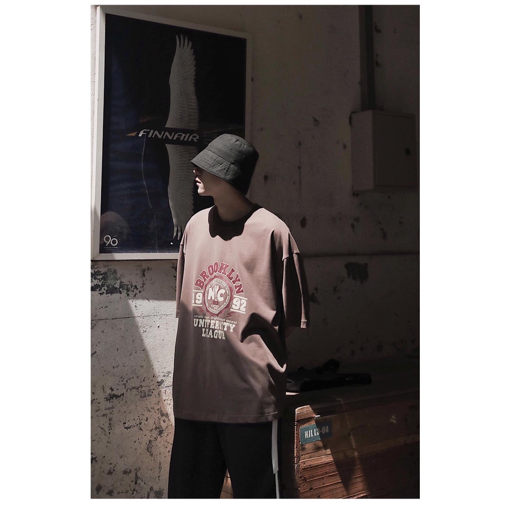 Áo Thun Nam Nữ Unisex Tay Lỡ Phông Form Rộng  Cổ Tròn - Chất Cotton Cực Mát | BigBuy360 - bigbuy360.vn