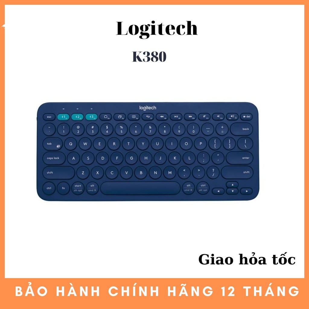Bàn Phím Bluetooth Logitech K380 - Hàng chính hãng bảo hành 12 tháng | BigBuy360 - bigbuy360.vn