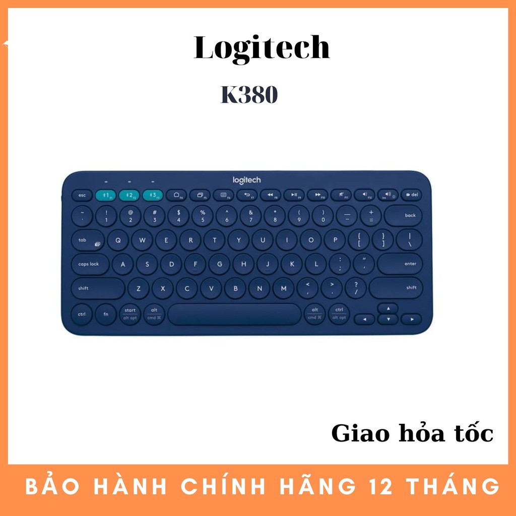 Bàn Phím Bluetooth Logitech K380 - Hàng chính hãng bảo hành 12 tháng | WebRaoVat - webraovat.net.vn