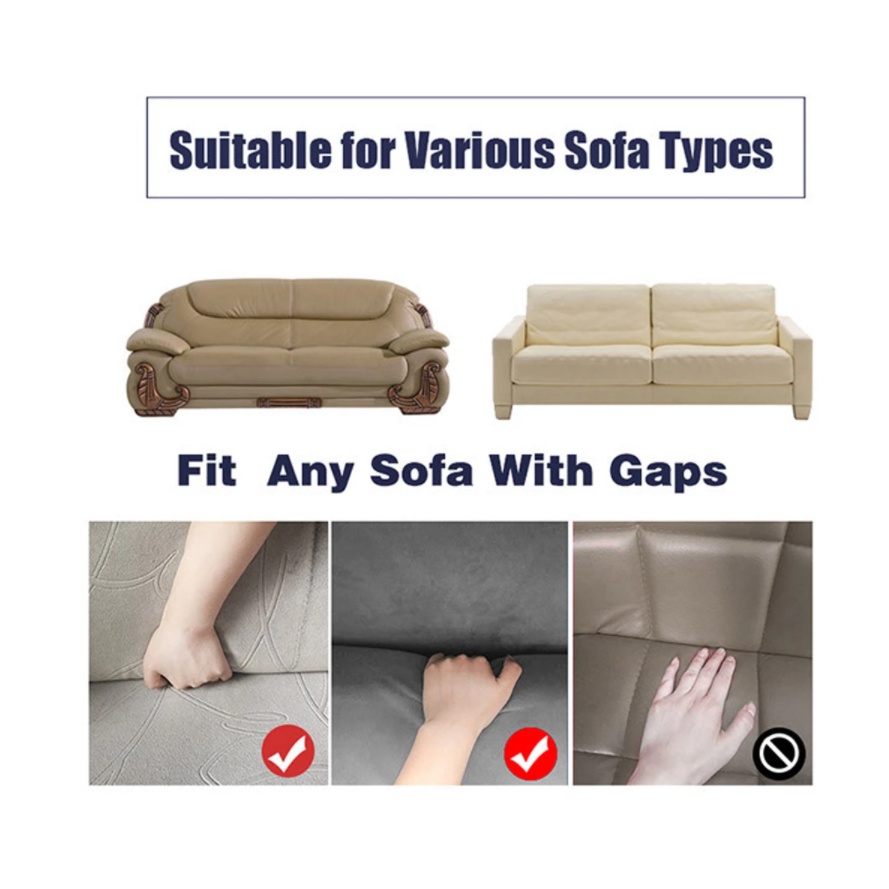 Tấm vỏ bọc ghế sofa 4 chỗ ngồi họa tiết dễ thương + tặng kèm 1 bọc gối