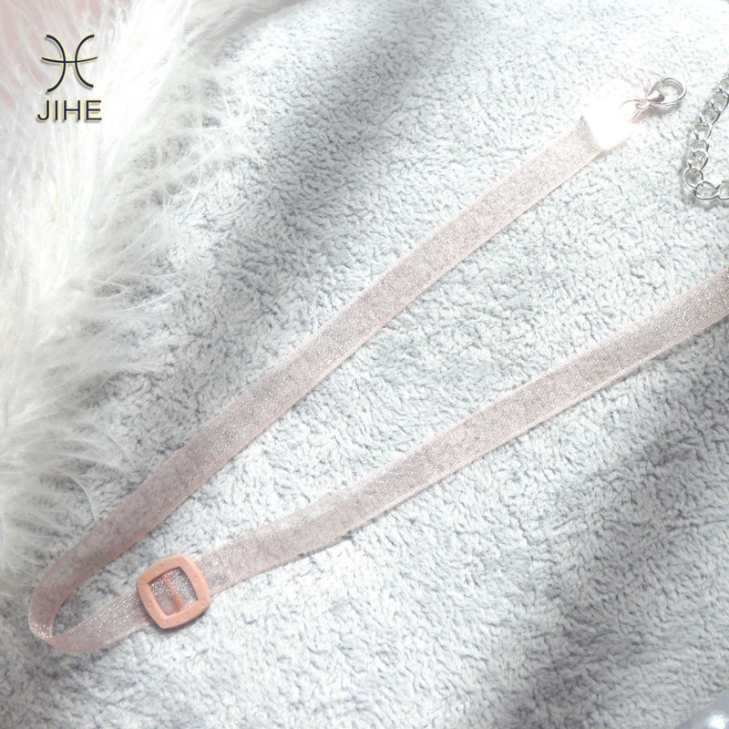 Choker Ren Hồng Phong Cách Nhật Hàn Thời Trang