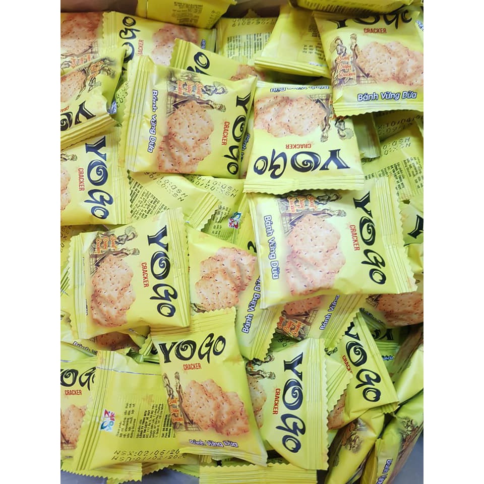 Bánh YoGo Vừng Dừa - Thơm Ngon 100G / 250G / 500G | BigBuy360 - bigbuy360.vn