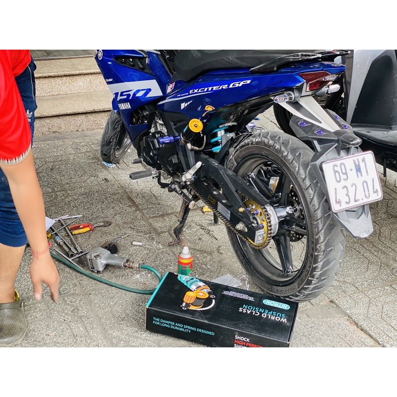 Phuộc nitron chính hãng việt nam cho exciter 150/Exciter135