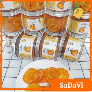 Cam Sấy Dẻo SaDaVi / ăn vặt healthy/ đồ ăn vặt Việt Nam - Dried Orange - Hũ 150g