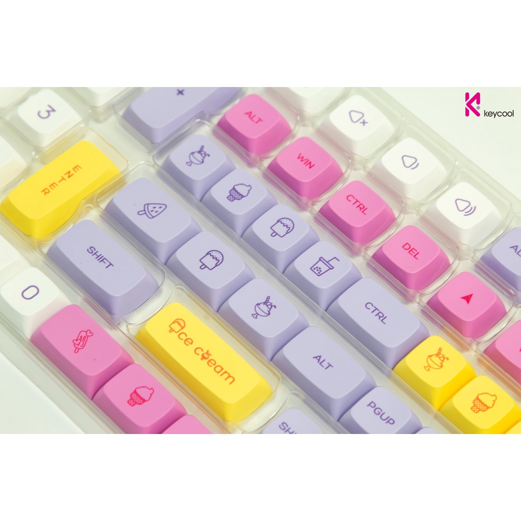 Bộ Keycap Keycool Ice Cream 146 phím