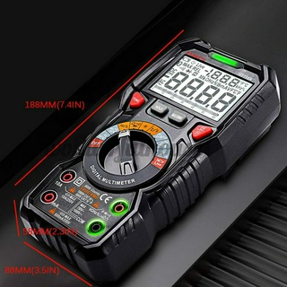 Digital Multimeter 6000 Counts Ohmmeter Auto-Ranging Fast Accurately Measures