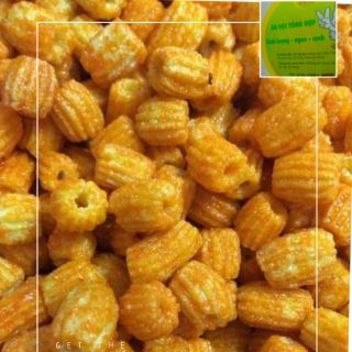 ComBo 1 Kg Nui Sấy Tỏi Ớt Thơm Ngon Giòn Rụm - Không Chất Bảo Quản