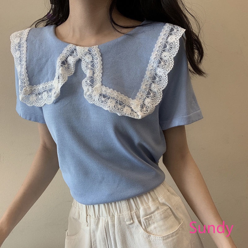 Áo thun tay lỡ thiết kế dáng rộng thời trang mùa hè dành cho nữ