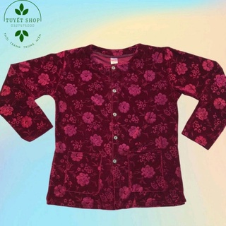 Áo Nhung Bà Già Thu Đông , Ao Trung Niên,