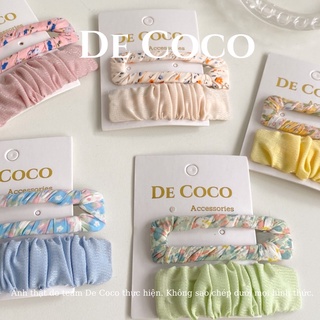 Kẹp tóc nữ DECOCO ACC ACC set 2 chiếc DECOCO ACC ACCESSORIES