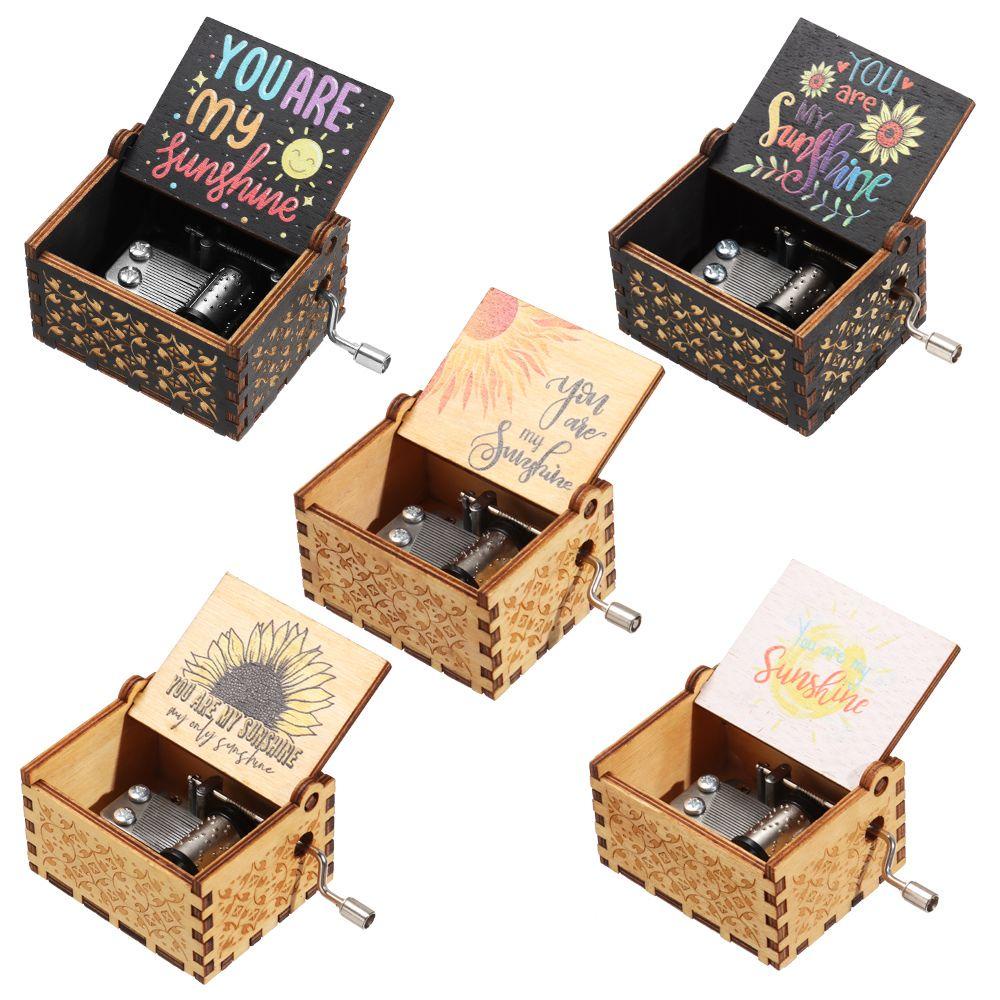 Hộp Nhạc Hình Hộp Quà Giáng Sinh / Lễ Tạ Ơn You are My Sunshine
