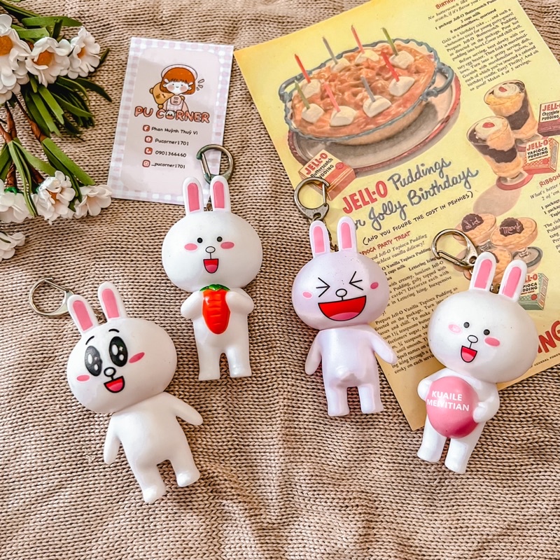 Xả kho móc khoá cute linefriend - kakao lỗi bay màu ở khoen móc như ảnh