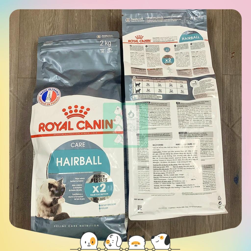 Hạt Royal Canin Hairball thức ăn tiêu búi lông cho mèo