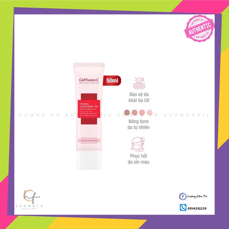 Kem chống nắng Cell Fusion C Full 50ml