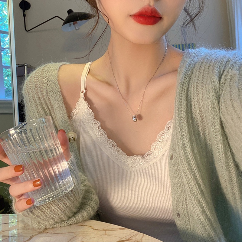 Vòng cổ Xi Mạ Bạc 925 Cho Nữ