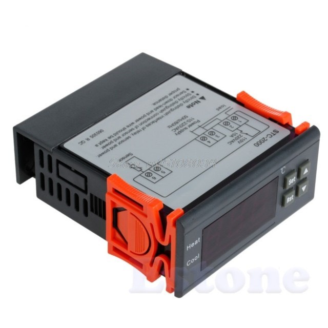 STC-2000 220V Bộ Điều Khiển Nhiệt Độ Kỹ Thuật Số STC-2000 220V  Với Cảm Biến