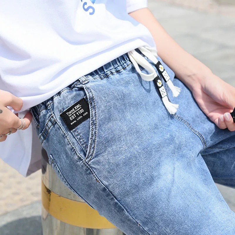 Quần Jeans Cạp Cao Dáng Rộng Size Lớn 40-80KG C9292