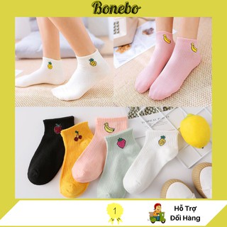 Tất vớ mang giày trái trái cây nhiều màu dễ thương siêu hot t07