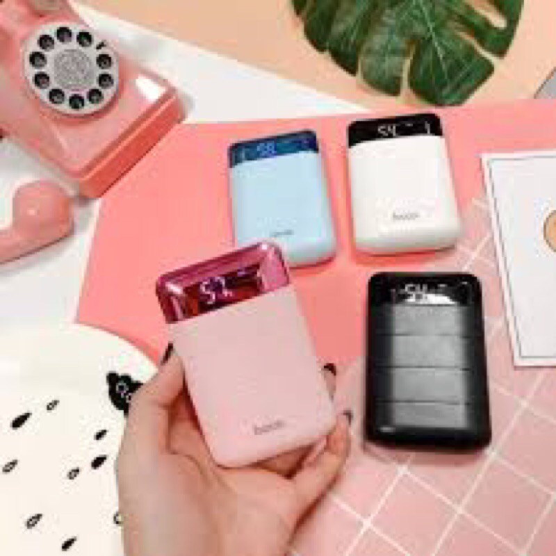 (CHÍNH HÃNG BH 6 THÁNG) Sạc dự phòng hoco B29 10.000 mah nhiều màu sắc, kèm dây sạc, có đèn báo