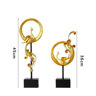 Cặp Phượng hoàng trang trí