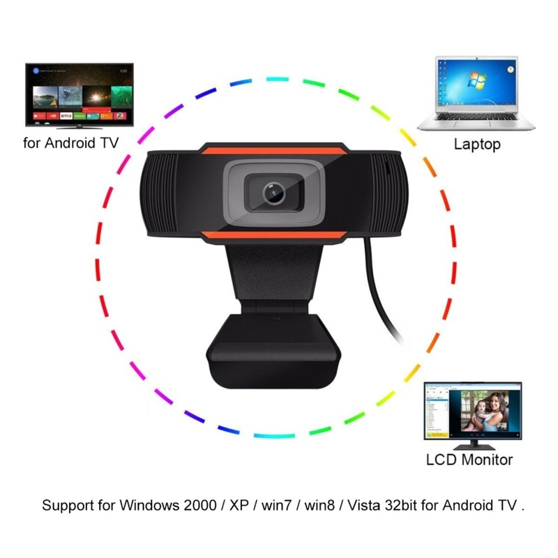 Máy ảnh web cuộc gọi video với micrô cho PC / máy tính xách tay Máy ảnh HD 1080p