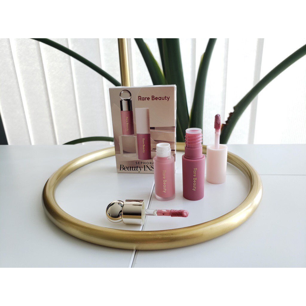 Set Son Má Hồng Rare Beauty Mini Lip Souffle and Mini Liquid Blush - LeeStore Official | BigBuy360 - bigbuy360.vn