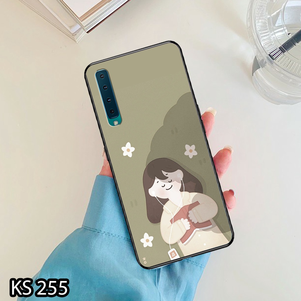 Ốp lưng Samsung A7-2018/A9-2018 in hình Little Girl siêu đáng yêu, dễ thương_KINGSTORE.HN_Ốp SS A750/A950