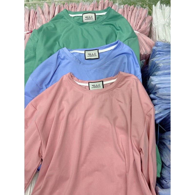 ÁO THUN TAY DÀI FORM RỘNG TAY BO chất đẹp | Áo unisex tay dài - AK0031 | bear.story