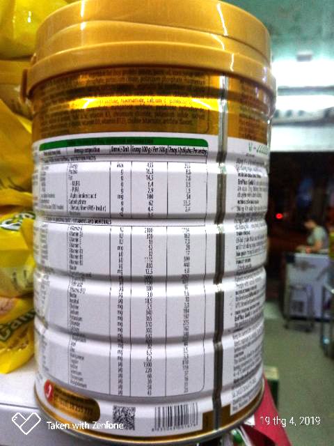 Sữa bột Enplus Gold 900g