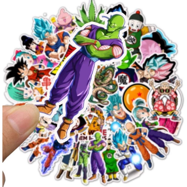 10-60 hình dán Stickers Dragon Ball decal