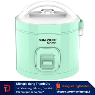 Nồi cơm điện sunhouse mama shd8265b 1.2l 500w