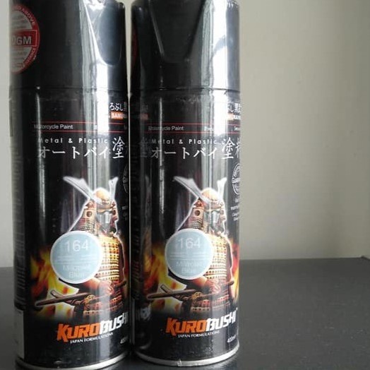 Combo Bình xịt sơn Samurai màu xanh Miliket 164