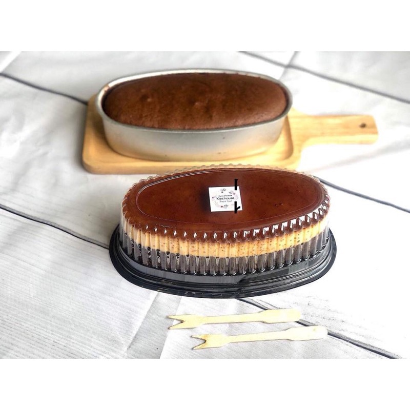 Hộp nhựa Oval F70 đựng cheesecake,..