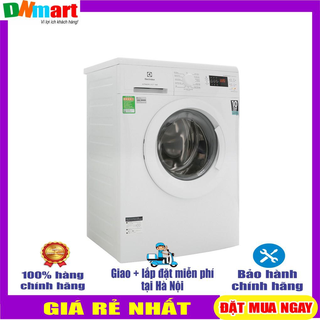 Máy giặt Electrolux EWF8025DGWA cửa ngang inverter 8kg màu trắng