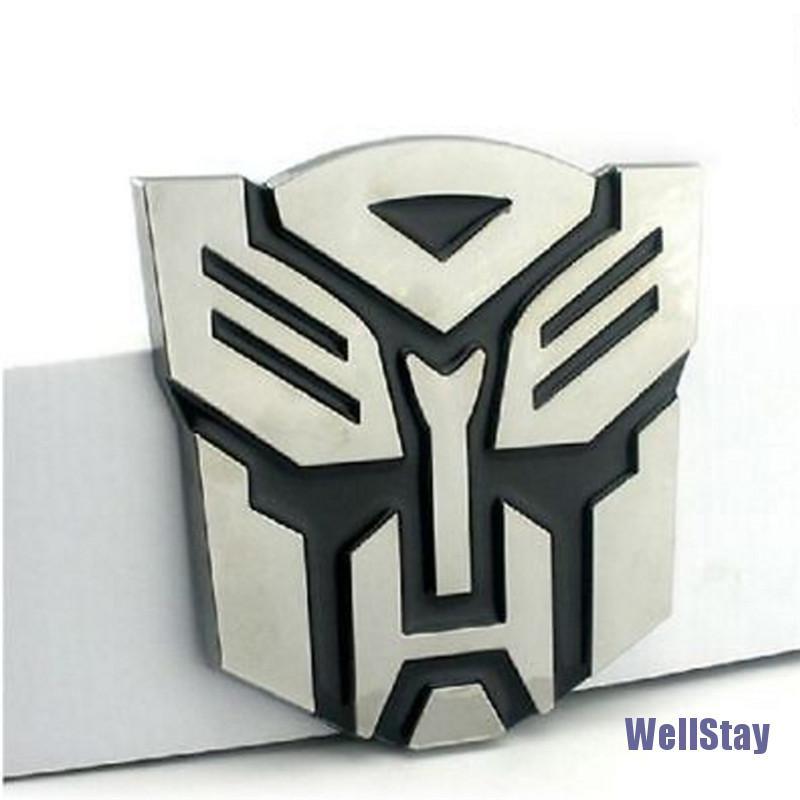 Decal Dán Trang Trí Logo Transformers 3d