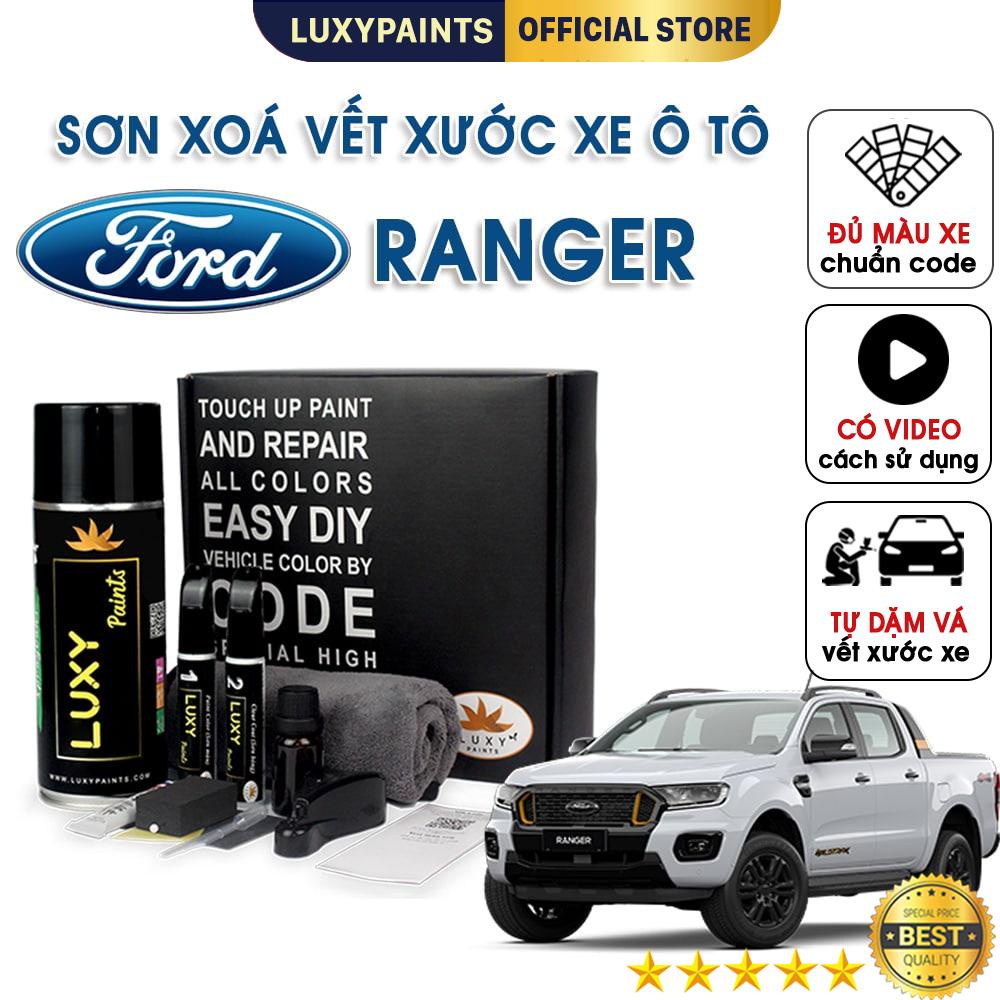 Sơn xóa vết xước xe ô tô Ford Ranger LUXYPAINTS, màu chuẩn theo Code dễ sử dụng độ bền cao - LP01FORA