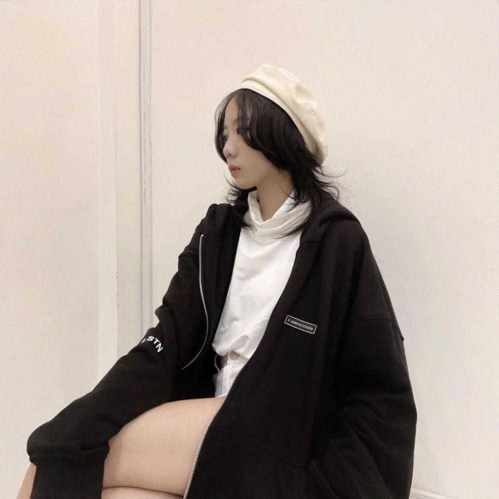 ... ÁO KHÓAC NỈ HOODIE FORM RỘNG CÁ TÍNH CÓ UP VIDEO HÀNG THẬT ...
