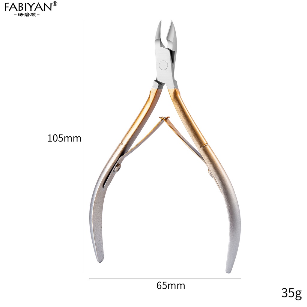 Kềm Cắt Da Thép Không Gỉ Kềm  Chuyên Dụng Cho Móng Tay FABIYAN