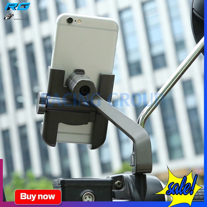 Giá Đỡ Gắn Xe Máy Kim Loại | Kẹp Điện Thoại Xe Máy Kim Loại C2 | BigBuy360 - bigbuy360.vn