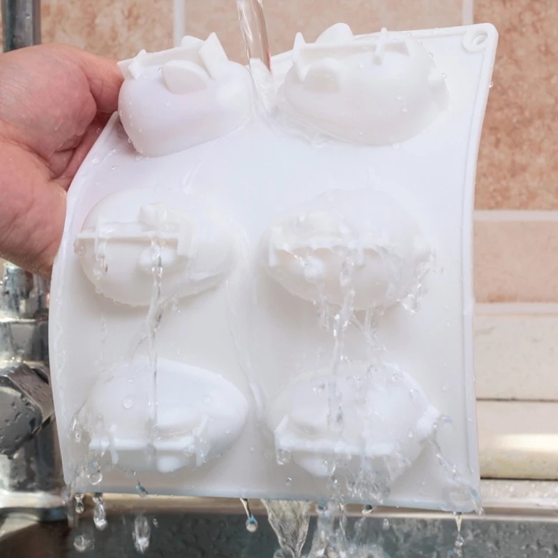 Khuôn Silicone Làm Bánh Hình Thỏ Con Xinh Xắn