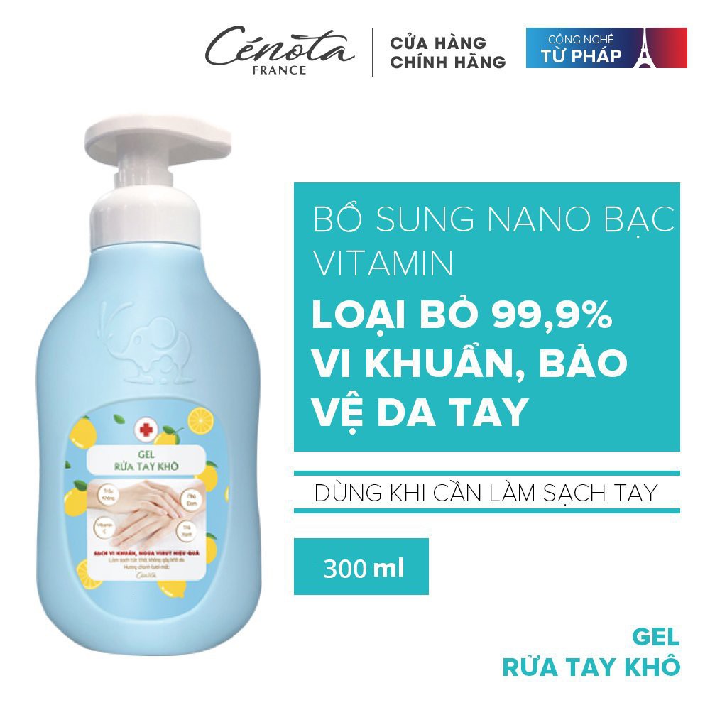 Xịt sát khuẩn Cenota bảo vệ da tay 75ml