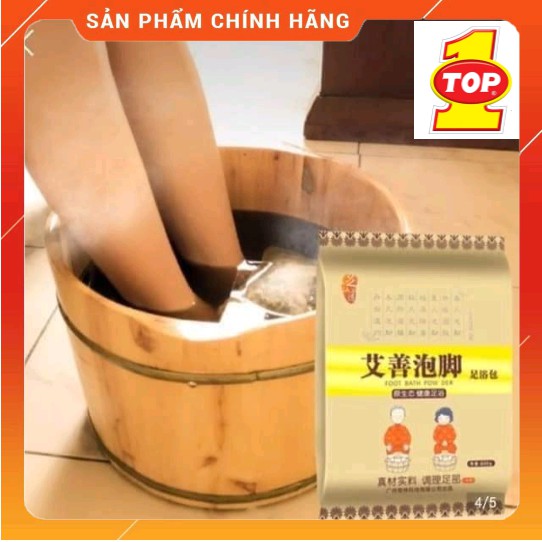 Gói bột ngâm chân dùng trong spa thẫm mỹ viện 600g